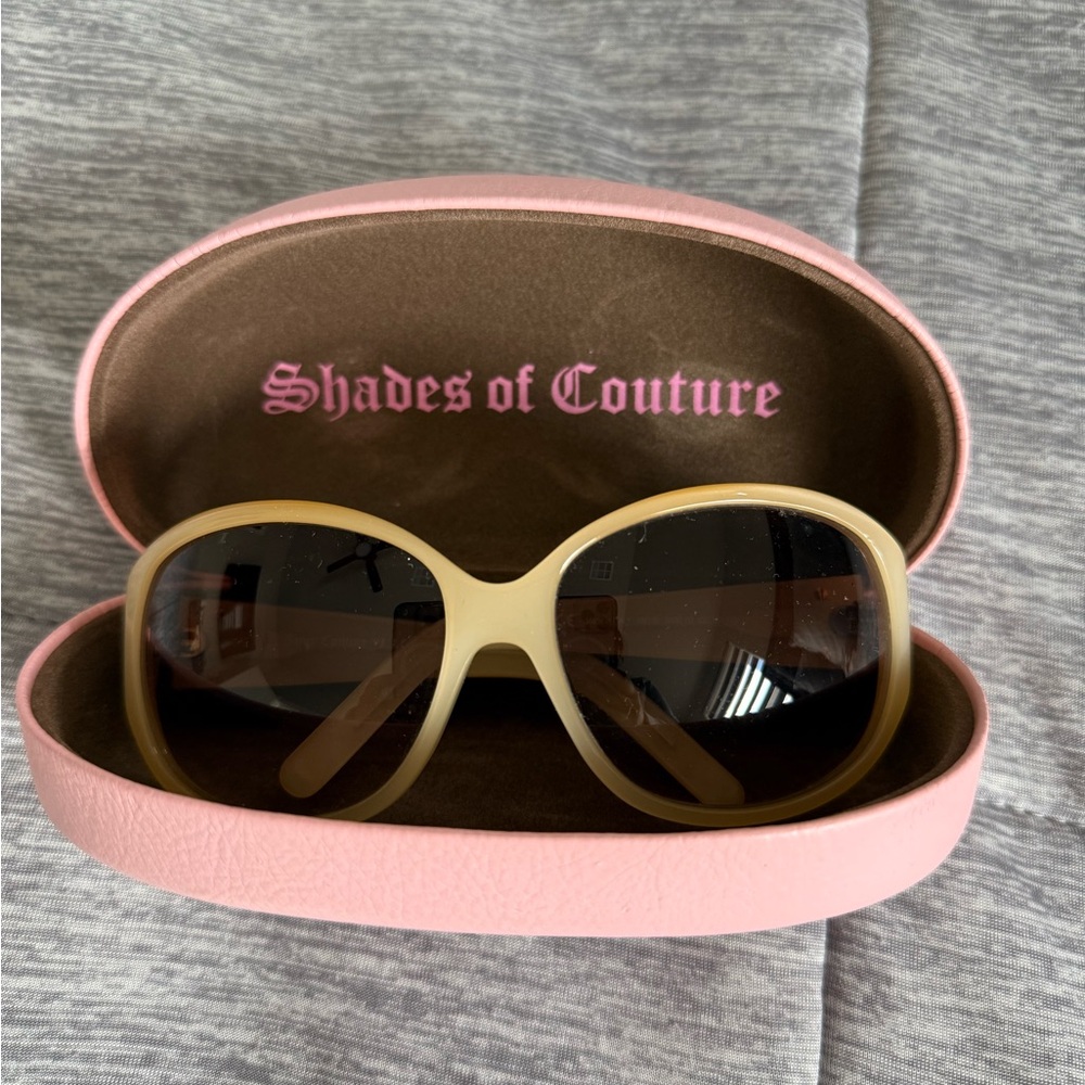 Juicy Couture Cream Sunglasses